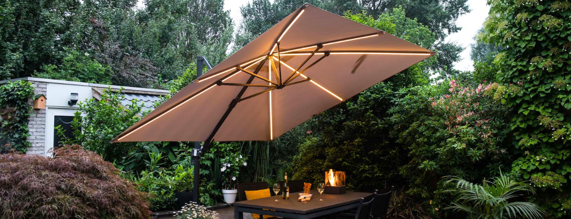 Ontdek het assortiment parasols van Tuincenter Vincent!