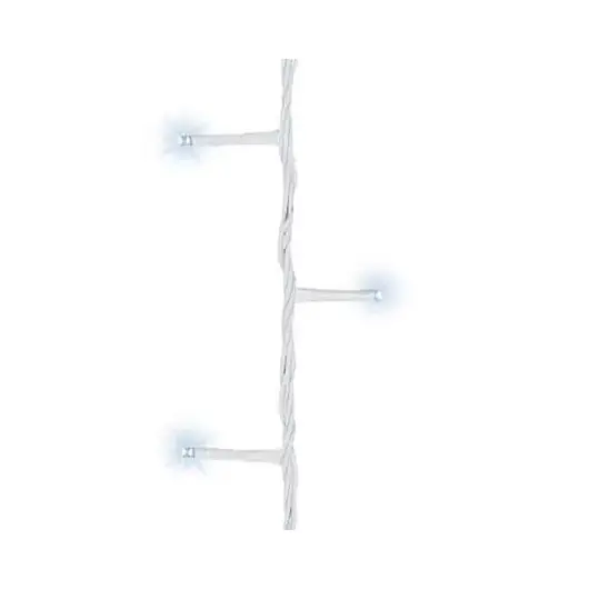 Basic twinkle lights 180L 13,5m - wit/koel wit - image 1