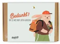 Bedankt - box - Zaden bloemen