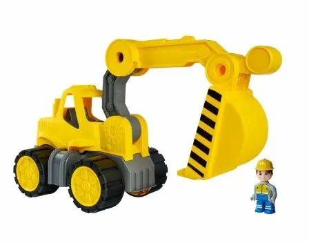 Big power worker digger + figuur