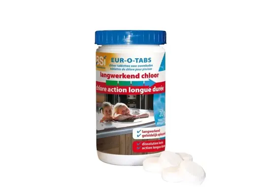 BSI Langwerkend chloor 20 g tabletjes - 1 kg