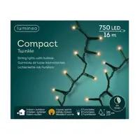 Compact twinkle lights 750L 16m - klassiek warm - image 2