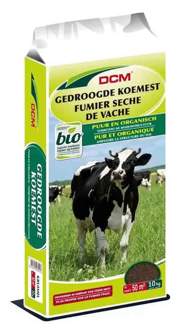 DCM Gedroogde Koemest 10 kg