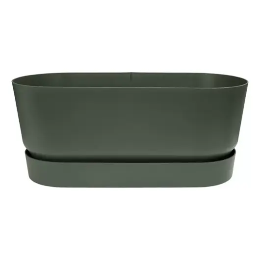 Elho Greenville Terrace Trough 80cm wheels - blad groen - image 1