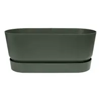 Elho Greenville Terrace Trough 80cm wheels - blad groen - image 1