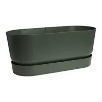 Elho Greenville Terrace Trough 80cm wheels - blad groen - image 2