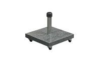 Eureka - 40 kg - parasolvoet met 4 wieltjes - space grey