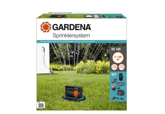 GARDENA complete set met verzonken zwenksproeier OS 140 - image 1