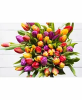 Gemengd tulpenboeket