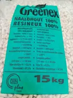 Houtpellets greenex 15kg - 100% belgisch naaldhout per zak - image 2