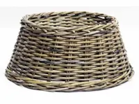 Kerstboomhuls rotan Ø 65 cm - antique grey