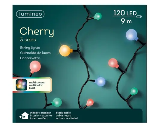 Led cherry l900cm-120l zwart/mlt - image 3