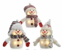 Led figuur snowman warm wit