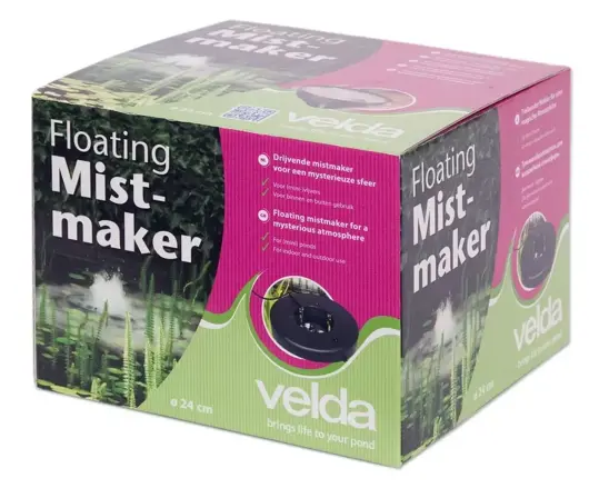 Mist Maker + Led, voor een mysterieuze sfeer op het water