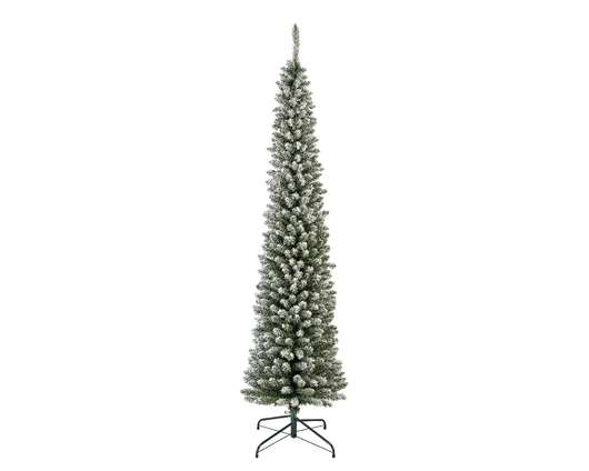 Pencil pine 240cm besneeuwd - afbeelding 1