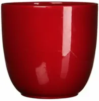 Pot tusca d12h11cm d.rood glans