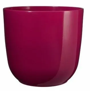 Pot tusca d12h11cm fuchsia