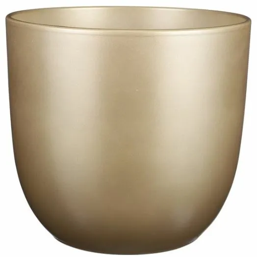 Pot tusca d12h11cm goud