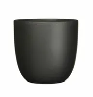 Pot tusca d19.5h18.5cm zwart mat