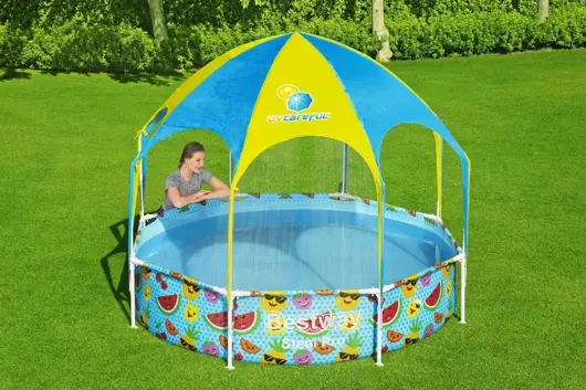 Rond Bestway Splash-in-Shade kinderzwembad Ø 2,44 x 0,51 meter