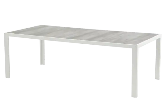 Tuintafel Tanger Hartman wit 228x105x75cm - image 1