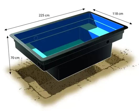 Ubbink voorgevormde combivijver Quadra C2 - image 2